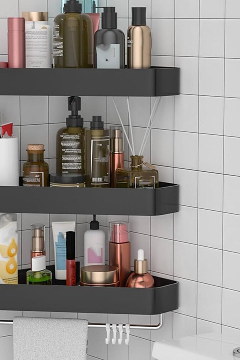 25 Estanterías de Esquina para Baños que Revolucionarán tu Estilo