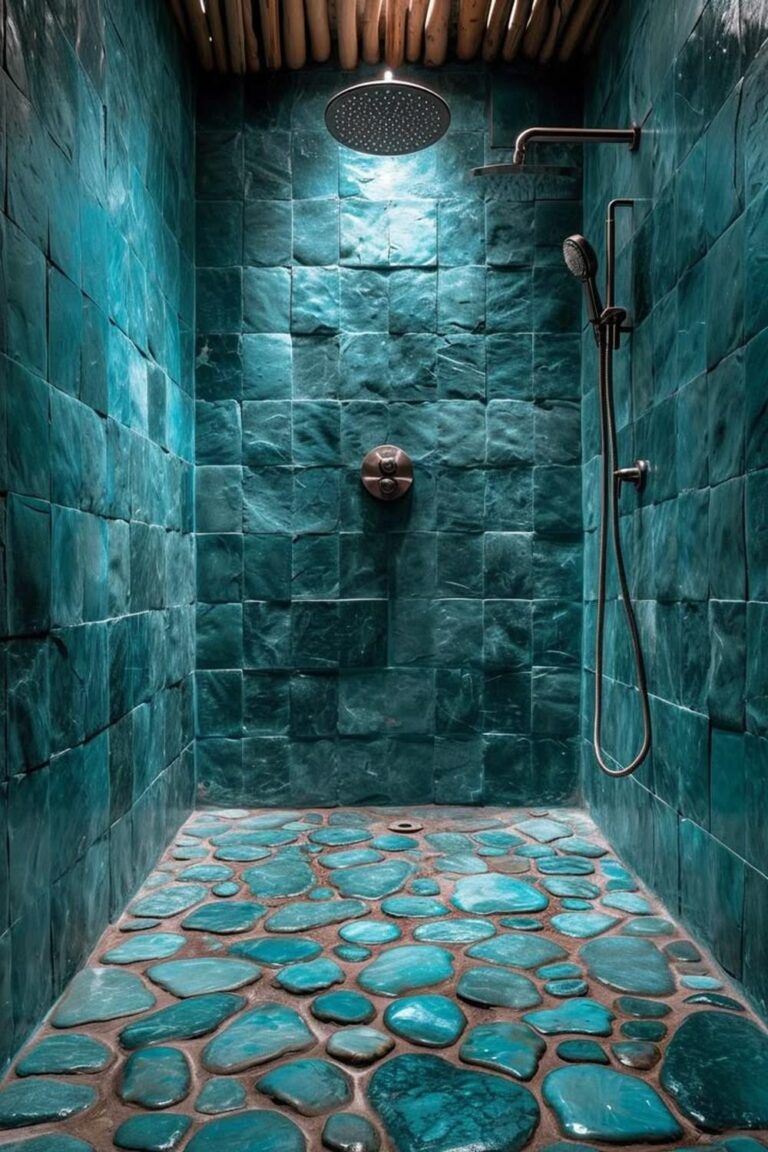 19 Formas Creativas de Renovar tu Baño con Azulejos Azules