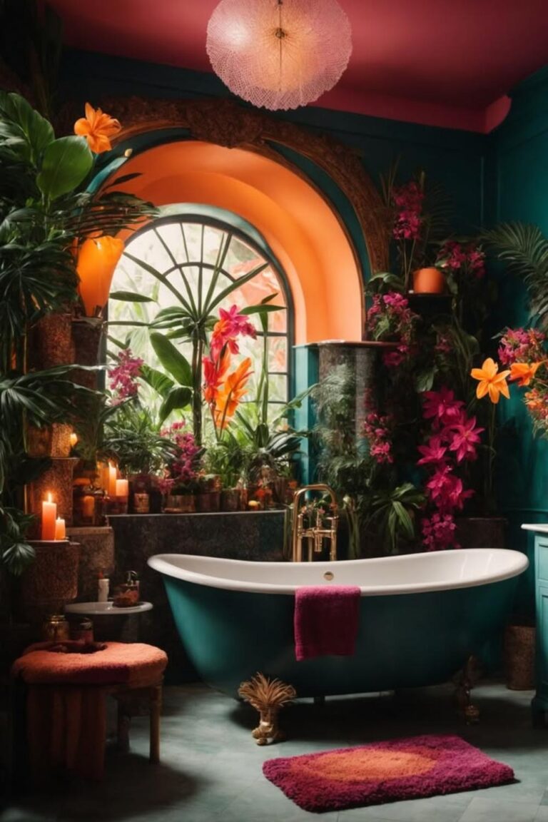 23 Ideas para un Baño Exótico en Verde Profundo que Te Sorprenderán
