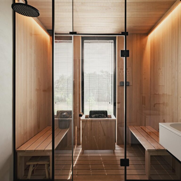 13 Baños con Microcemento y Madera que Te Dejarán Sin Palabras