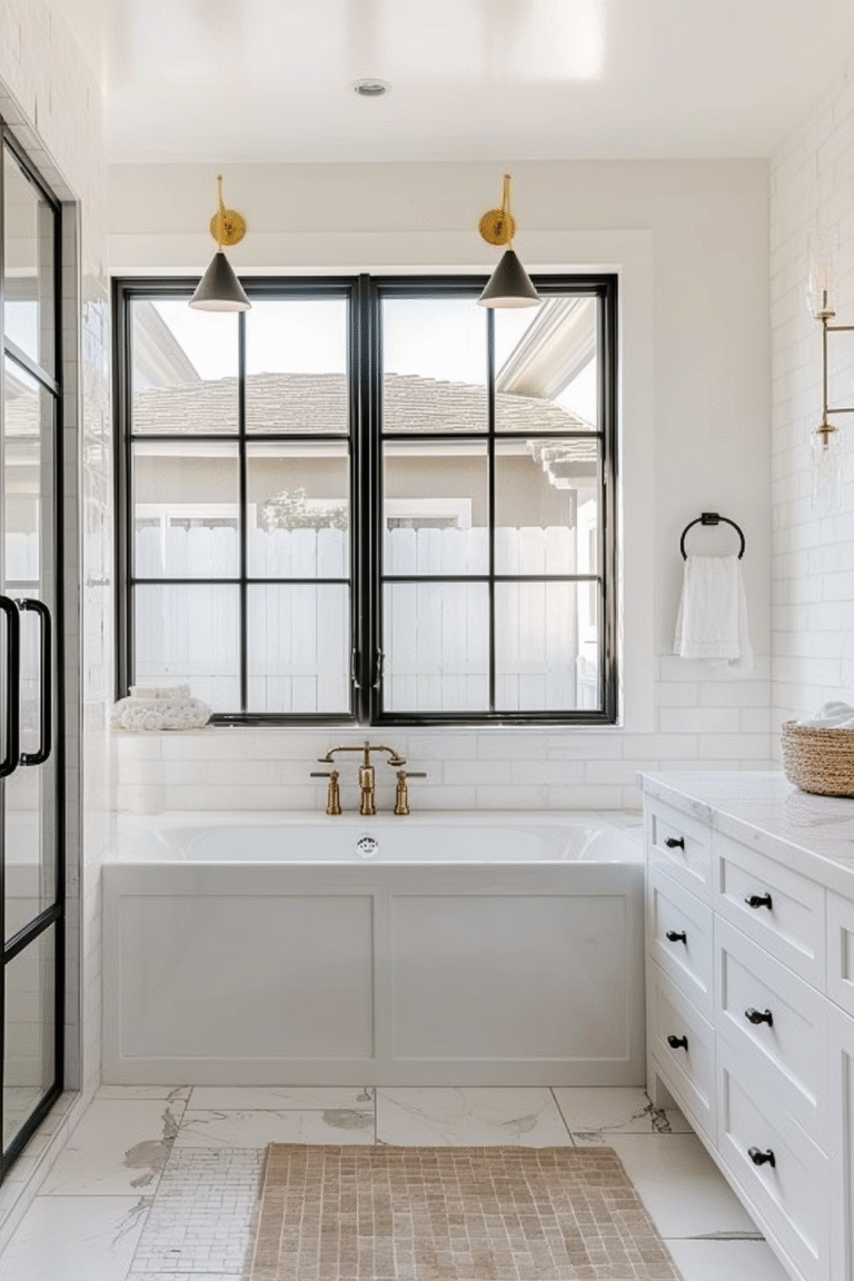 19 Ideas Brillantes para un Baño con Metales Mixtos: Estilo y Funcionalidad