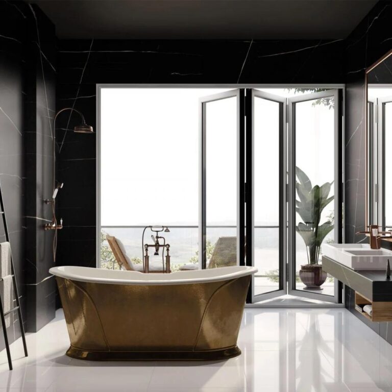 17 Baños Monocromáticos que Irradian Estilo y Sofisticación en Casa