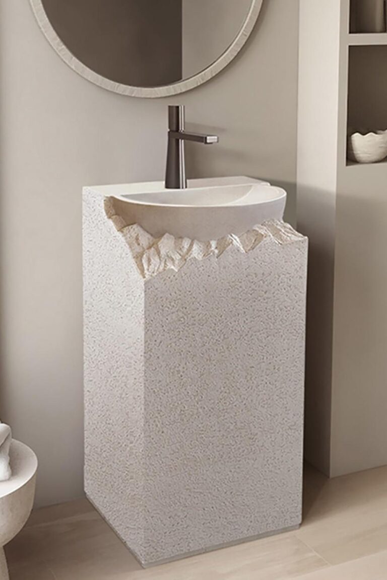 23 Formas Sorprendentes de Integrar Fregaderos de Pedestal en tu Baño