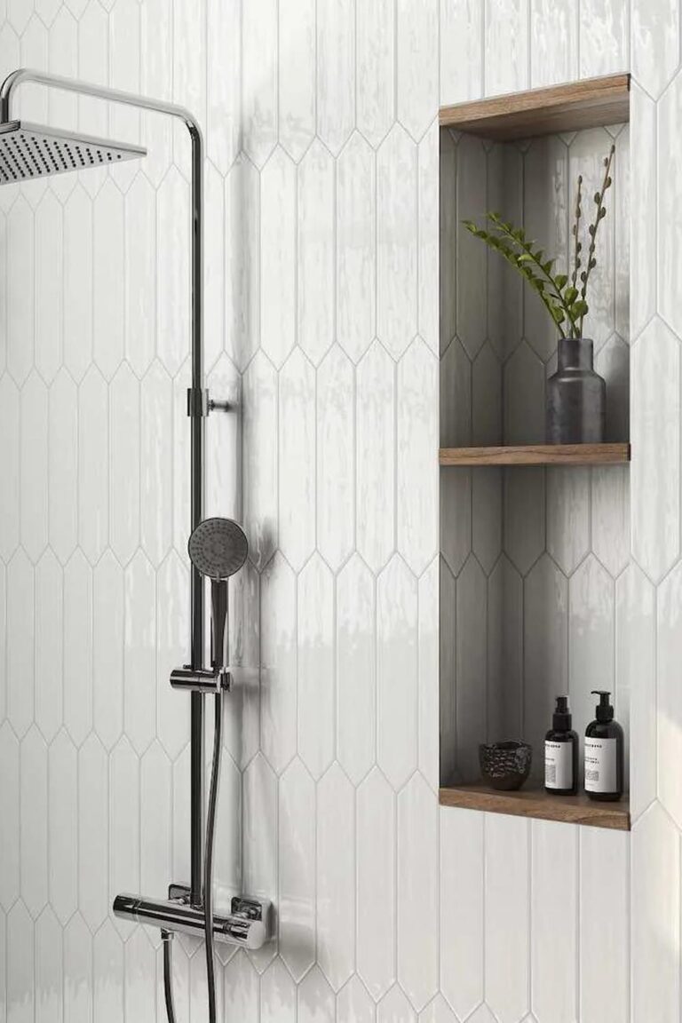 21 Ideas Creativas para Decorar tu Baño con Azulejos Picket