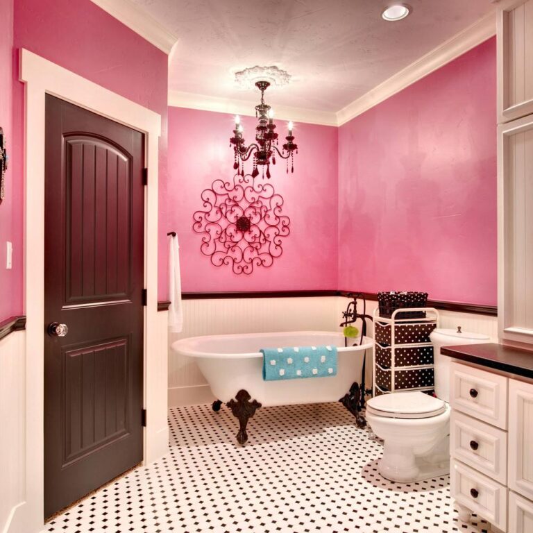 25 Baños Rústicos en Rosado que Transformarán tu Hogar con Estilo