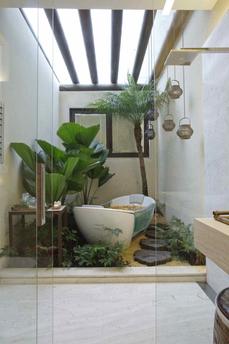 21 Ideas para un Baño Tropical que Convierten tu Espacio en un Oasis