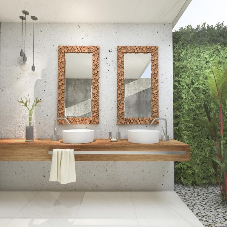 15 Ideas de Baños Tropicales para Transformar tu Espacio en un Paraíso