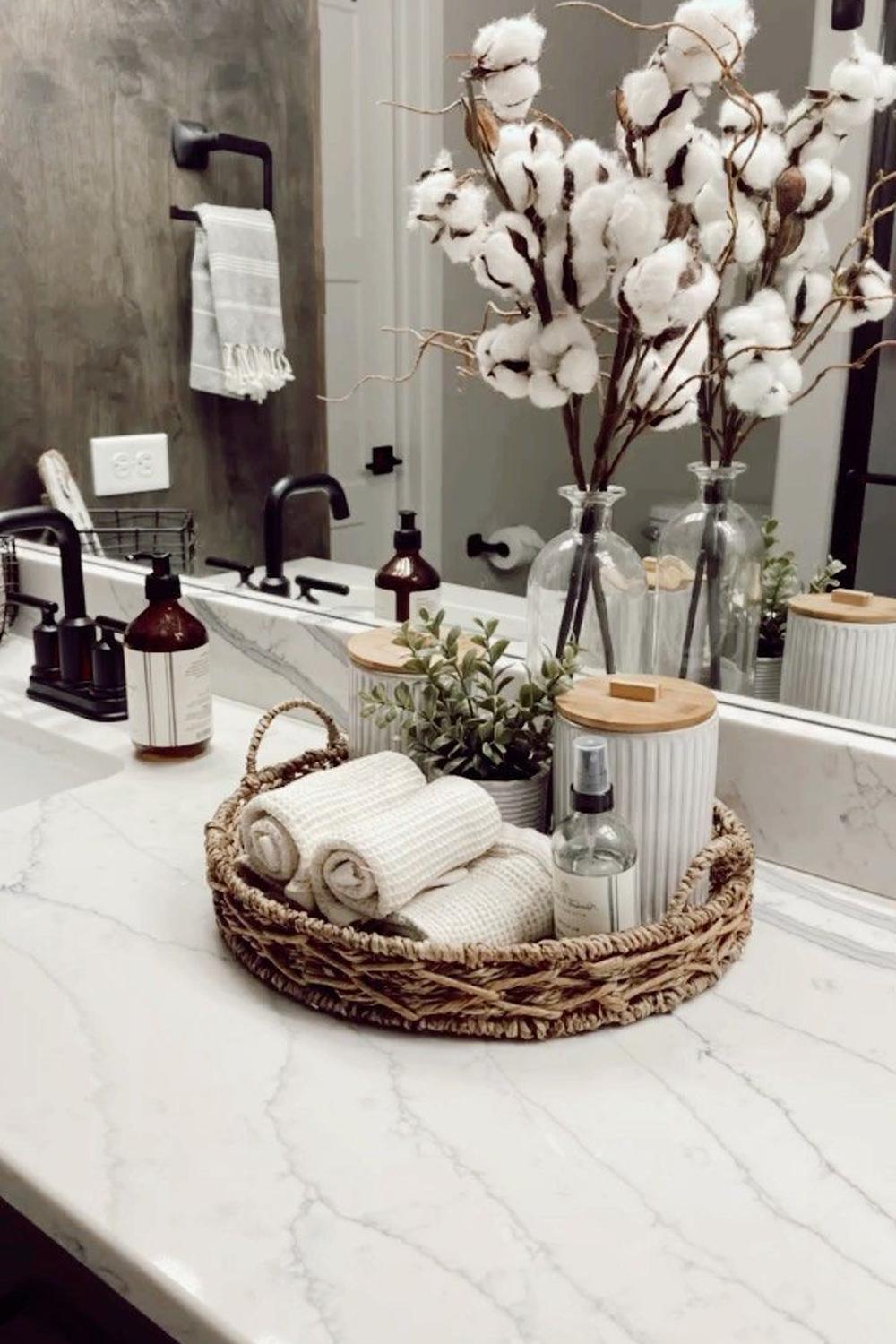 Décor Del Mueble de Baño con Estilo Minimalista Natural