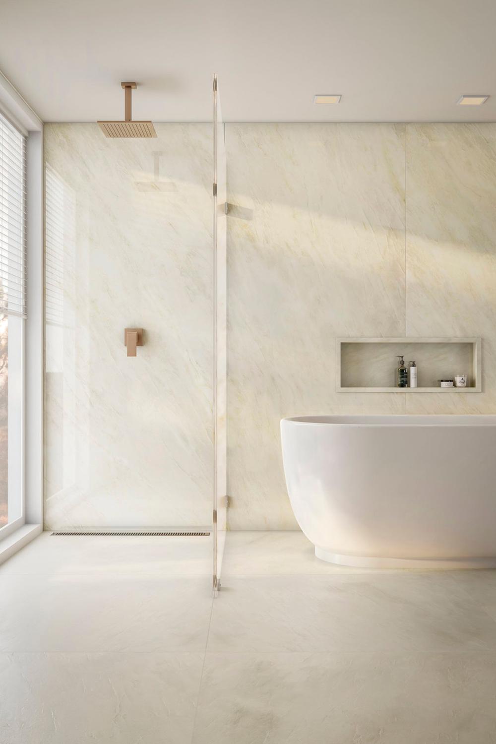 Fusión de elegancia y modernidad en el diseño del baño