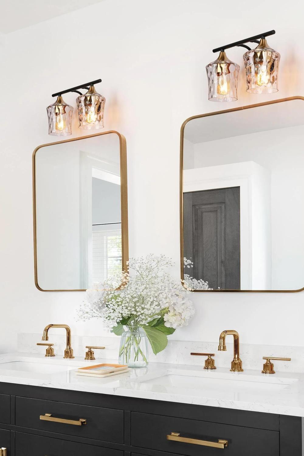 An airy bathroom featuring a sleek layout and minimalist accessories.