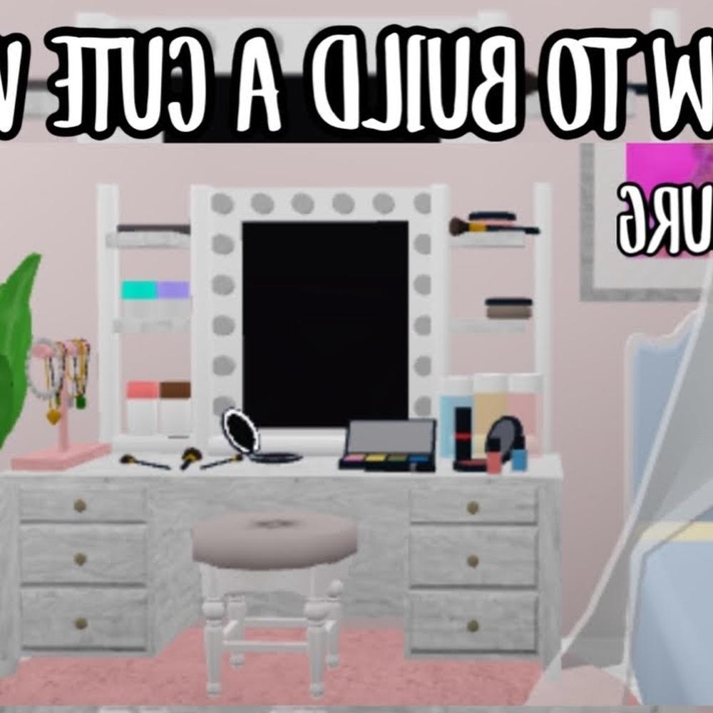 Tocador de mármol con un estilo moderno y chic en Bloxburg