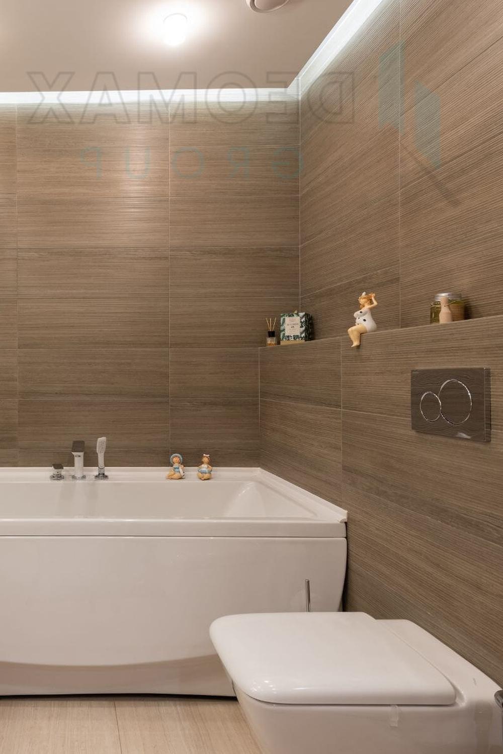 Baño con diseño industrial moderno