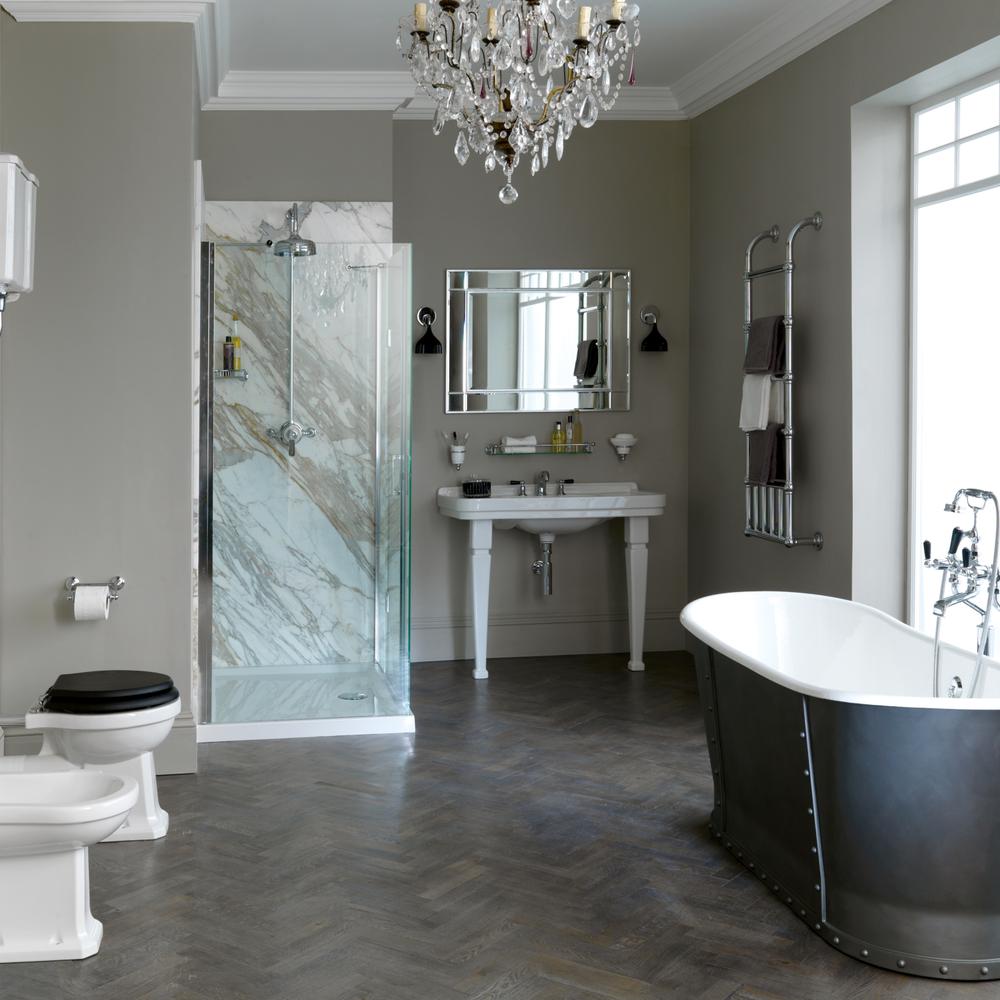 Baño con visuales de encantadoras tonalidades