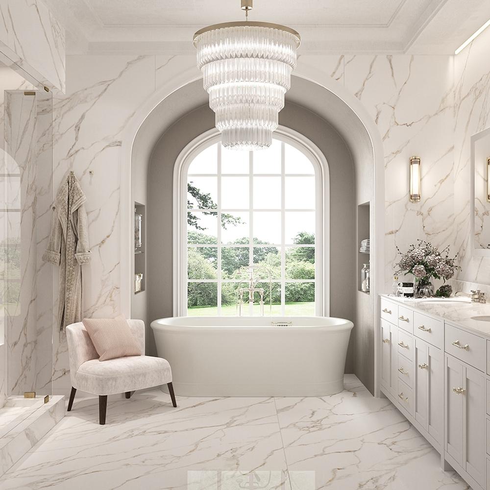 Baño elegante y funcional