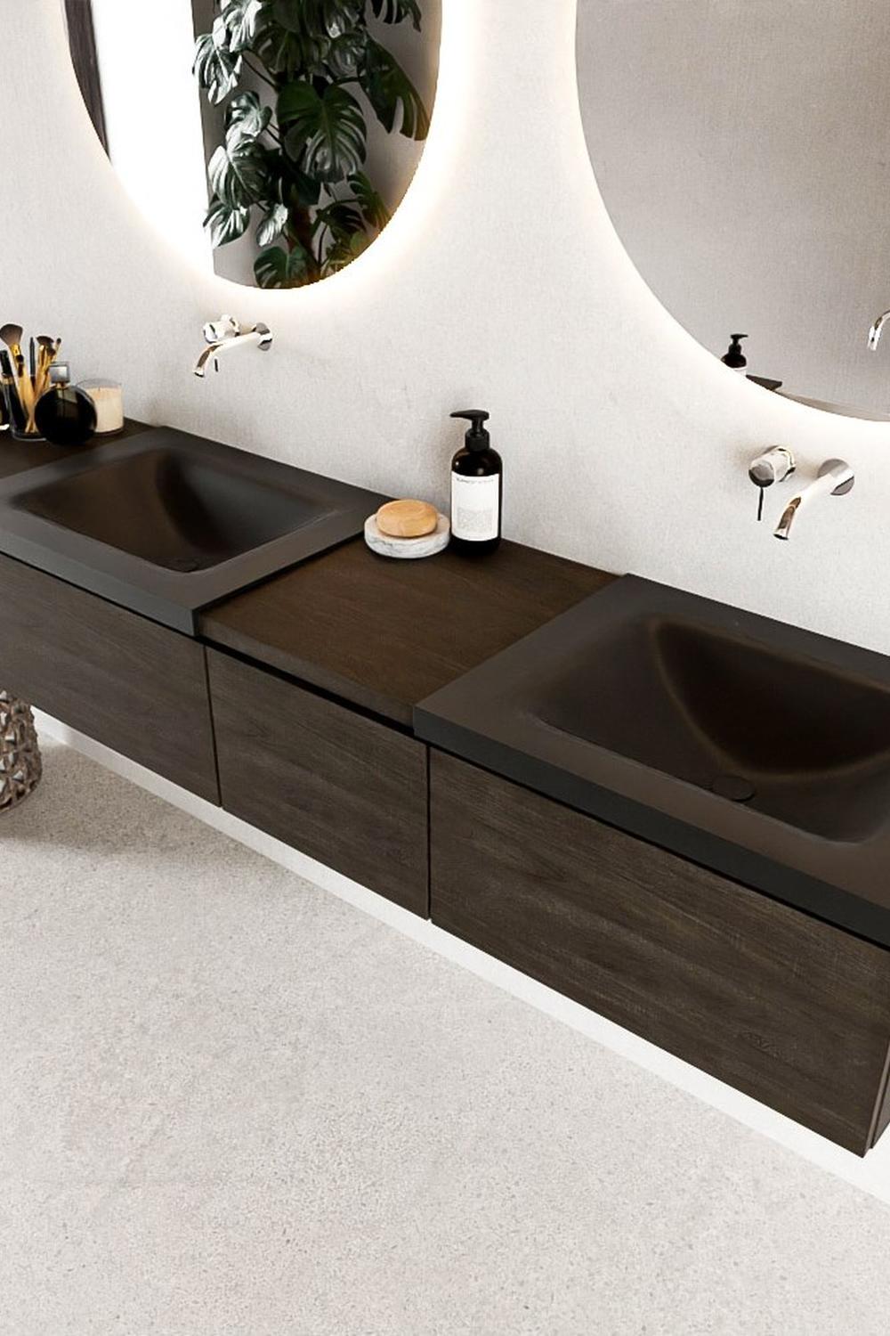 Mueble de baño elegante que resalta su simplicidad