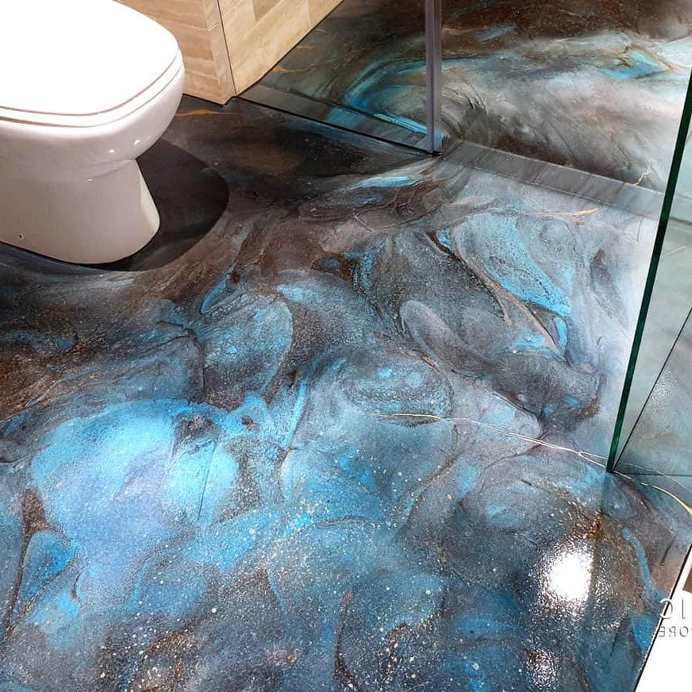 13 Epoxy Bathroom Floor Ideas That Will Elevate Your Space