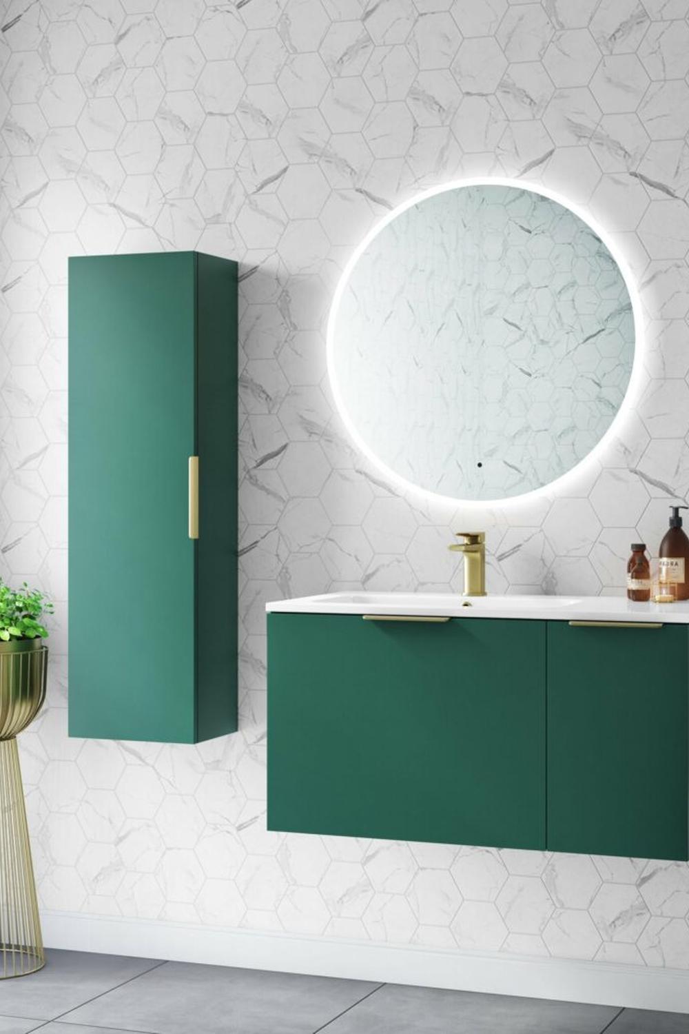 Baño contemporáneo con diseño minimalista