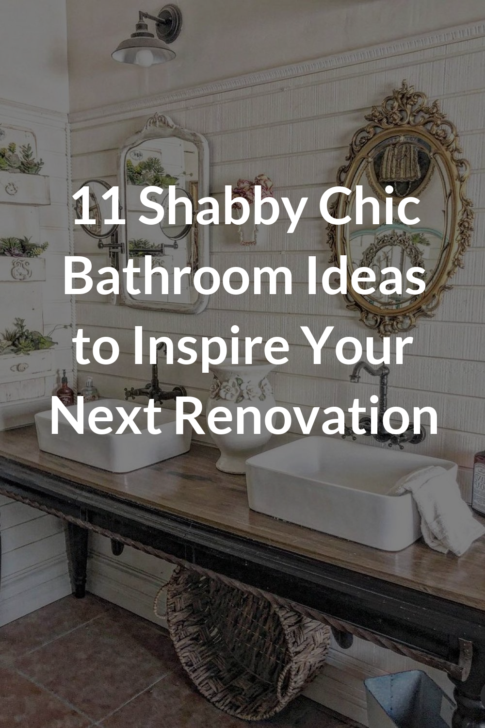 11 Shabby Chic Bathroom Ideas to Inspire Your Next Renovation
