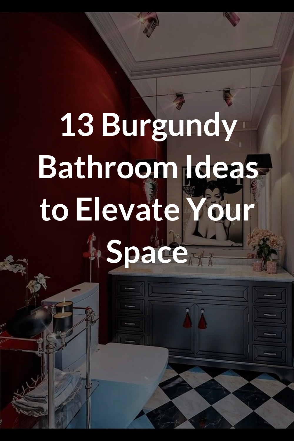 13 Burgundy Bathroom Ideas to Elevate Your Space