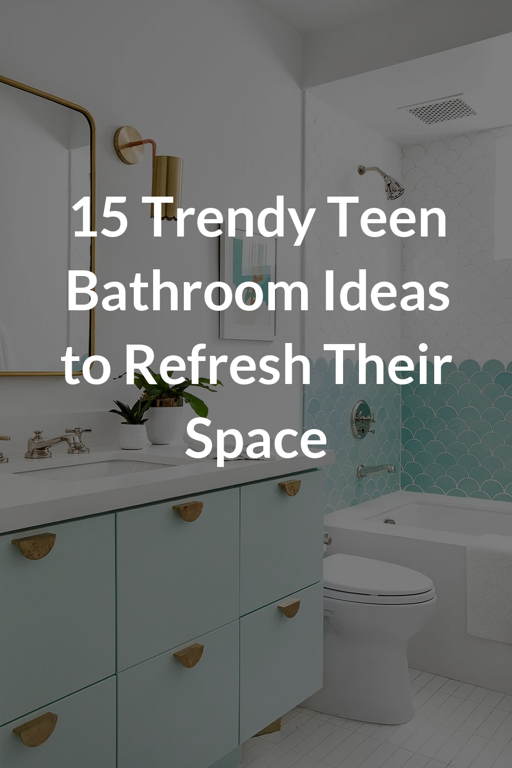 15 Trendy Teen Bathroom Ideas to Refresh Their Space
