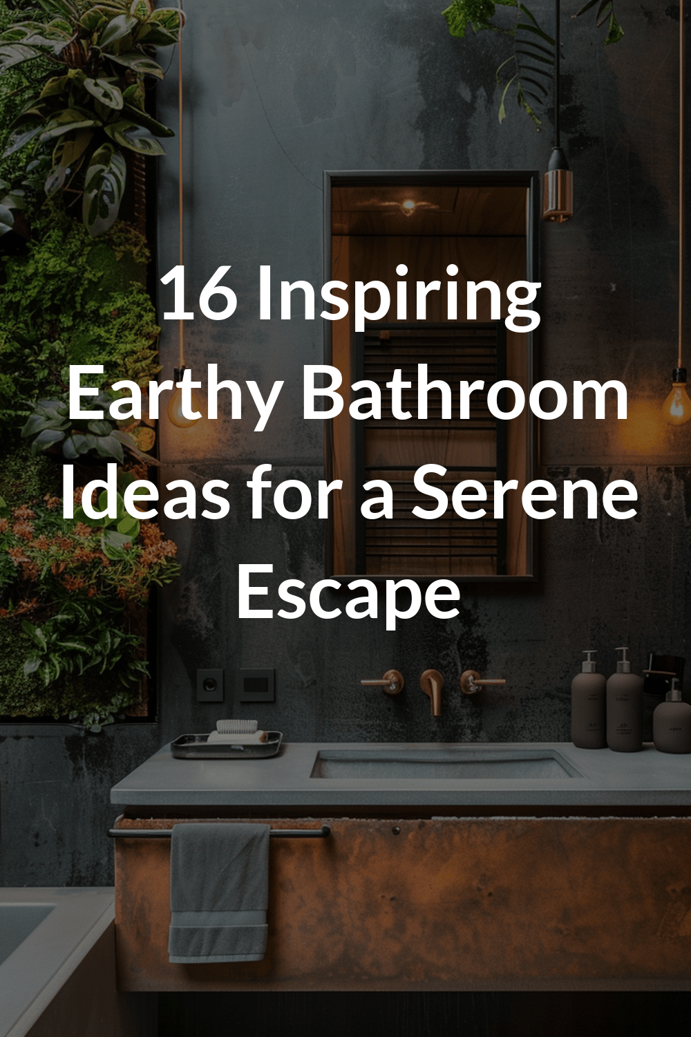 16 Inspiring Earthy Bathroom Ideas for a Serene Escape