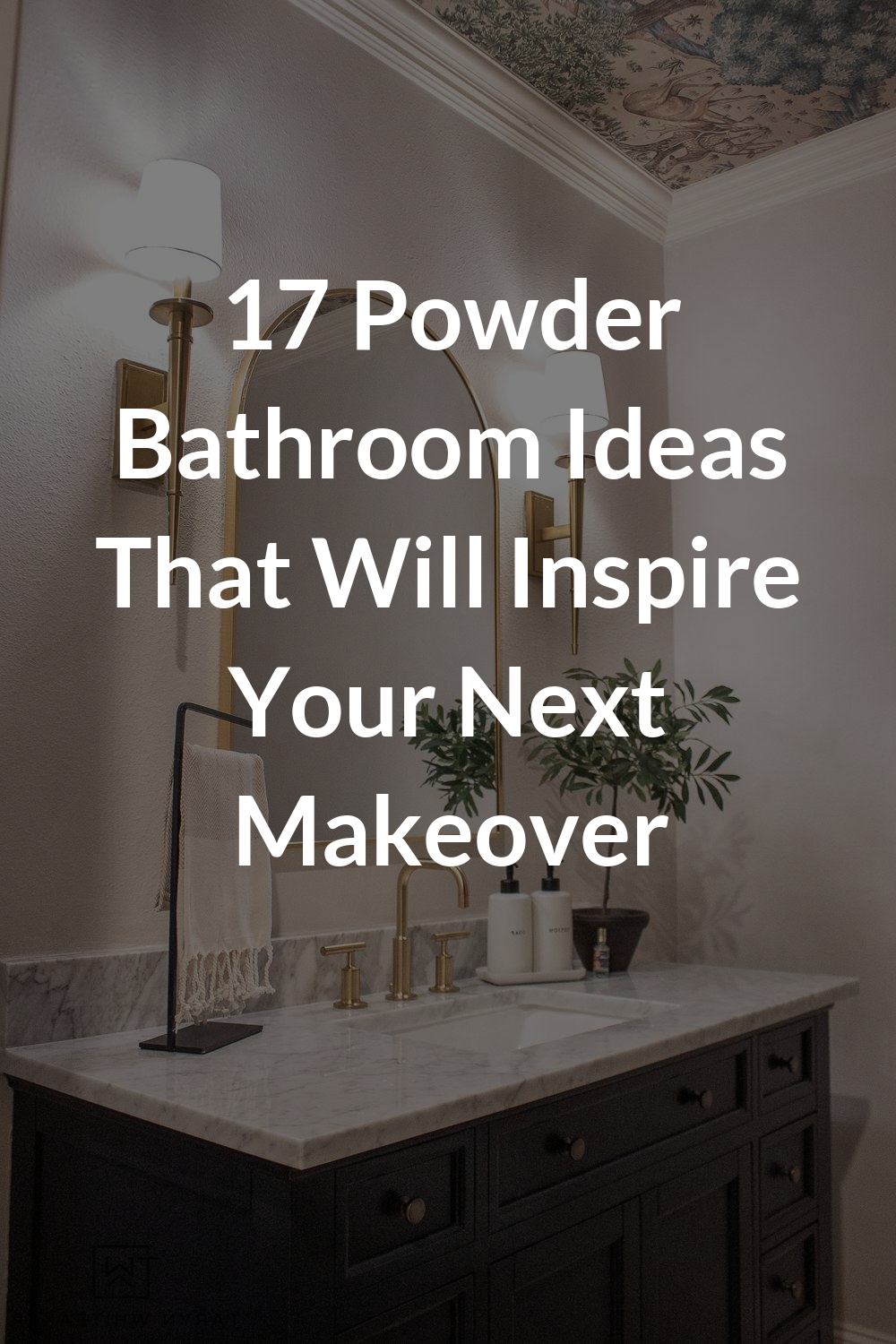17 Powder Bathroom Ideas That Will Inspire Your Next Makeover
