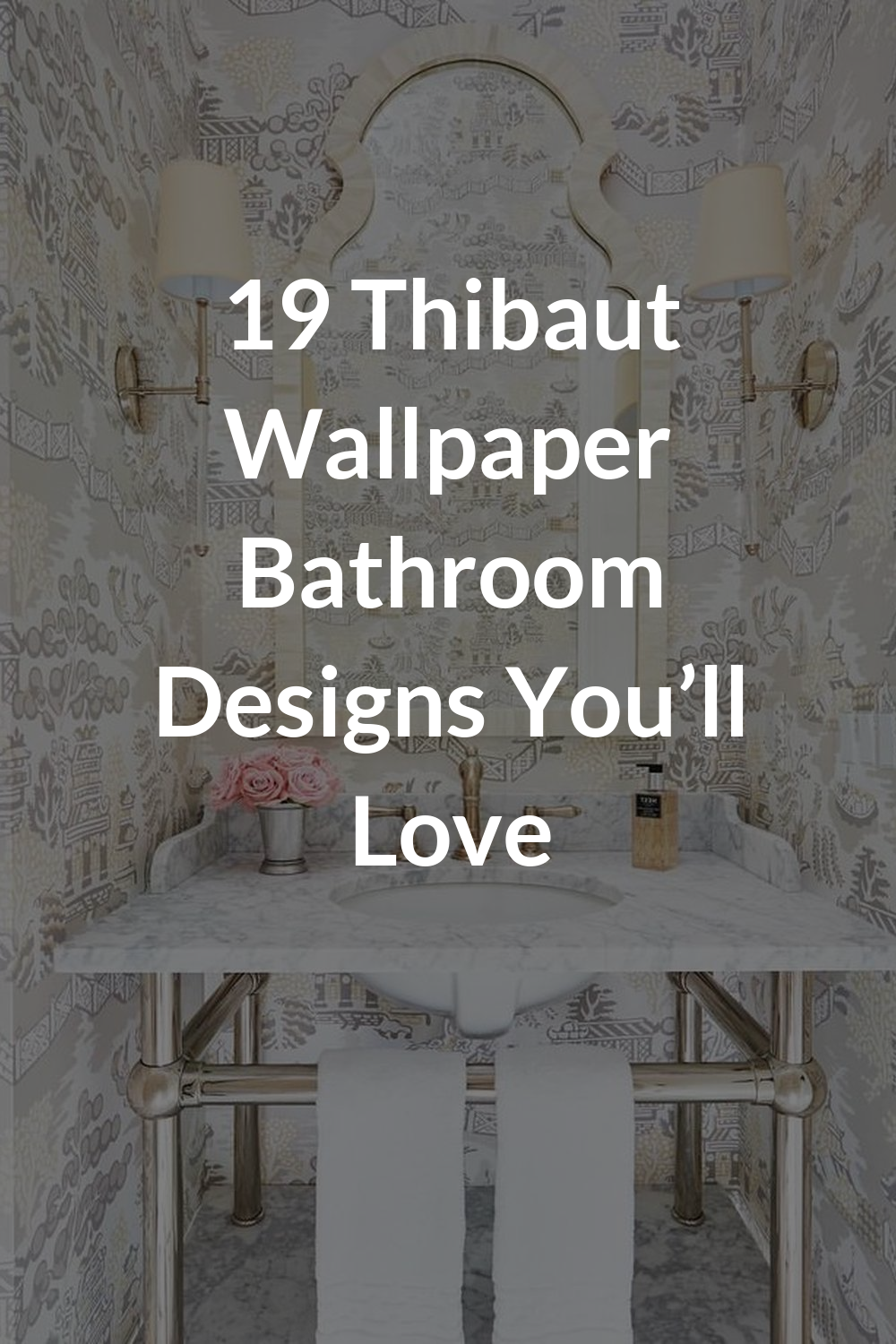 19 Thibaut Wallpaper Bathroom Designs You’ll Love