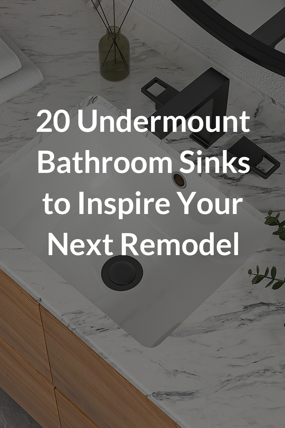 20 Undermount Bathroom Sinks to Inspire Your Next Remodel