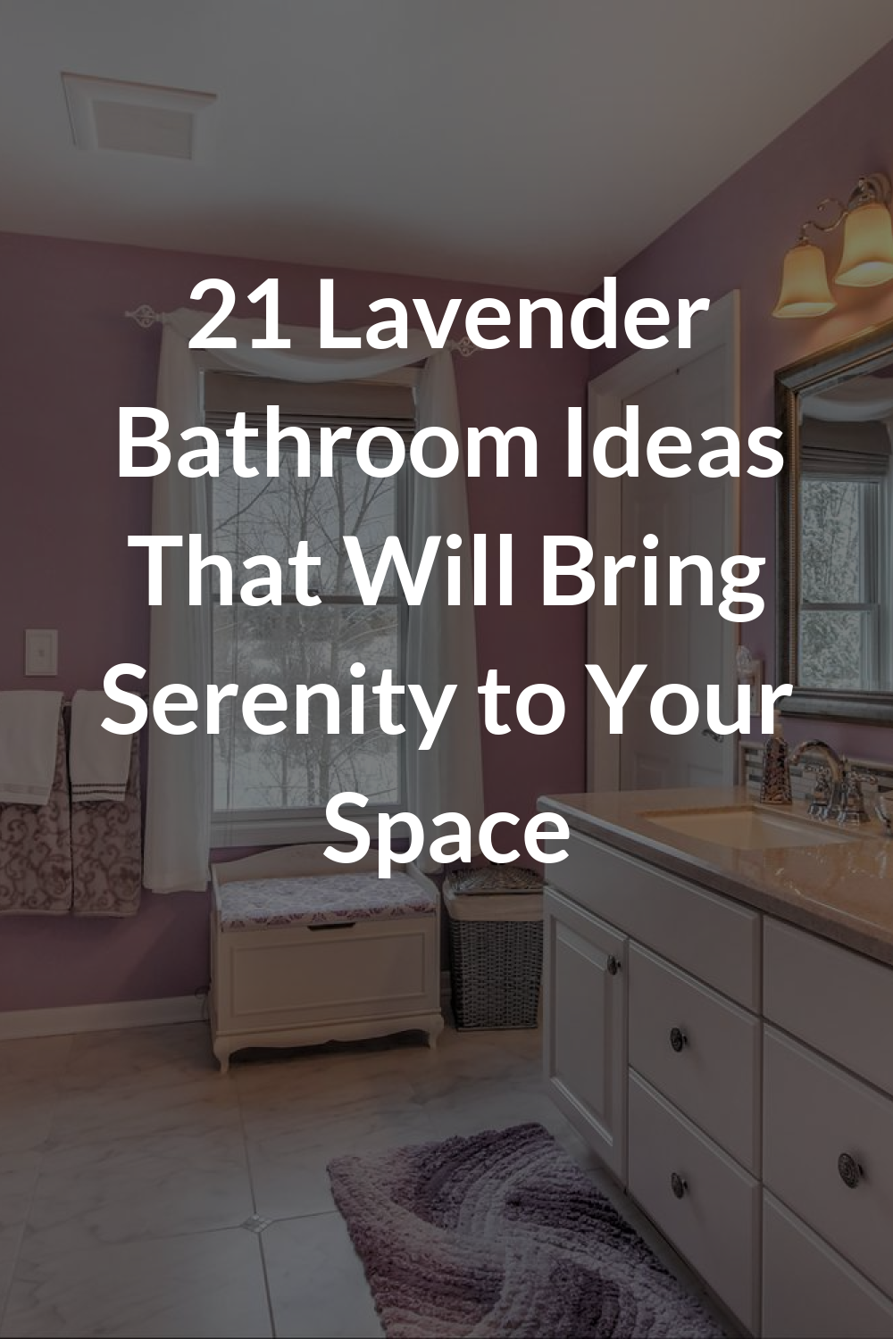 21 Lavender Bathroom Ideas That Will Bring Serenity to Your Space