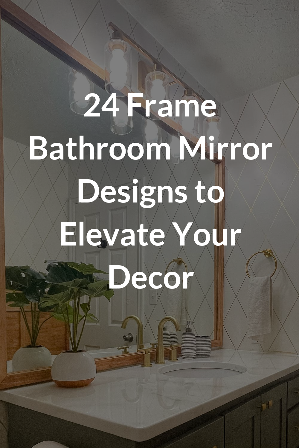 24 Frame Bathroom Mirror Designs to Elevate Your Decor