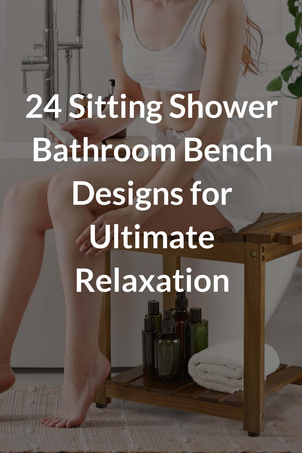24 Sitting Shower Bathroom Bench Designs for Ultimate Relaxation