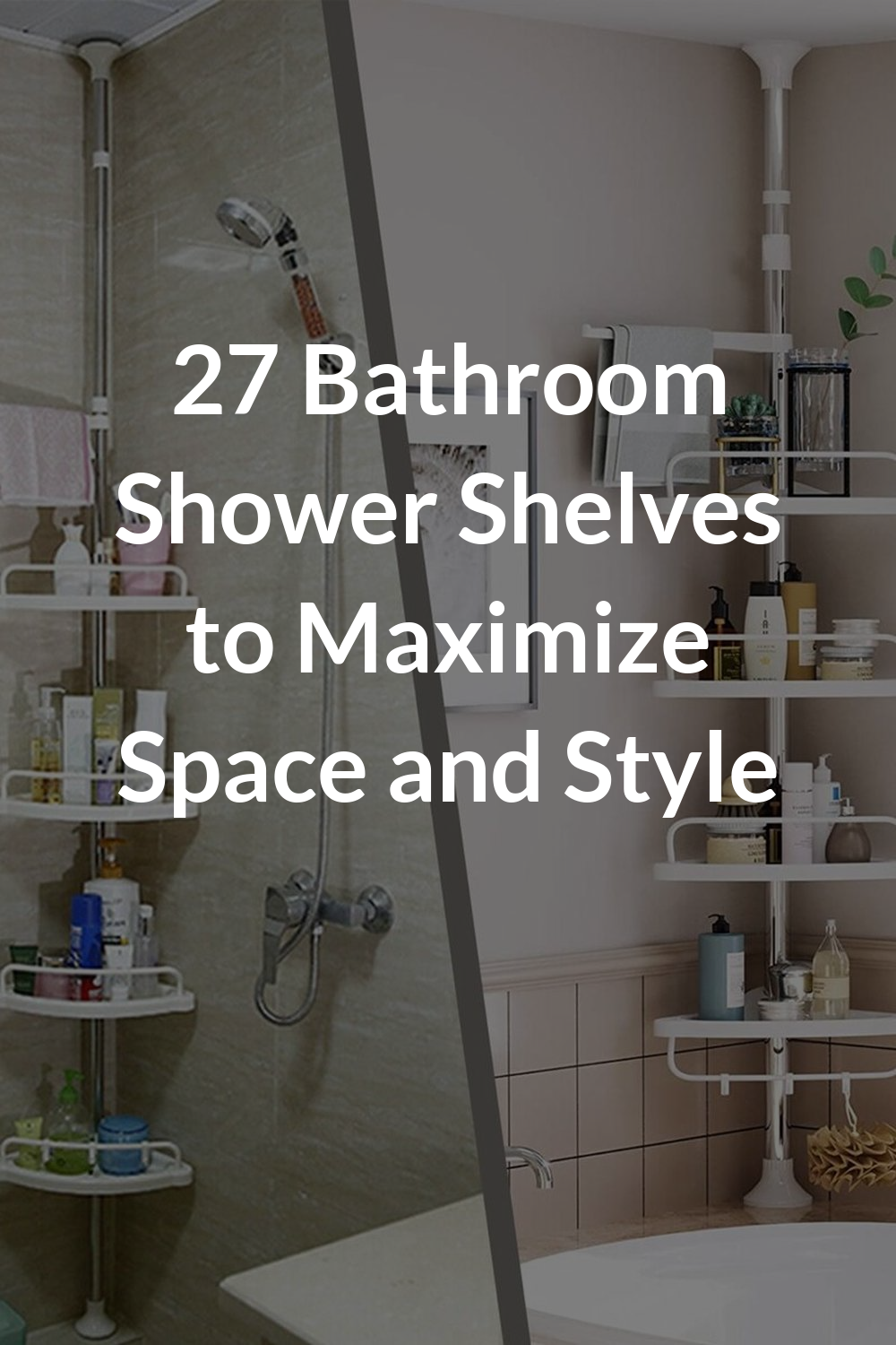 27 Bathroom Shower Shelves to Maximize Space and Style