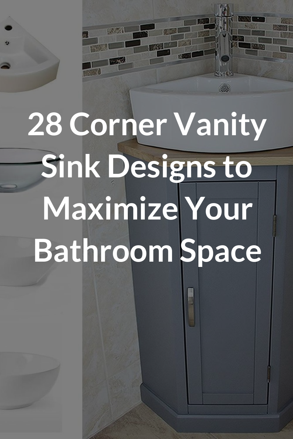 28 Corner Vanity Sink Designs to Maximize Your Bathroom Space