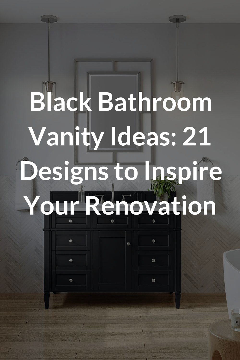 Black Bathroom Vanity Ideas: 21 Designs to Inspire Your Renovation