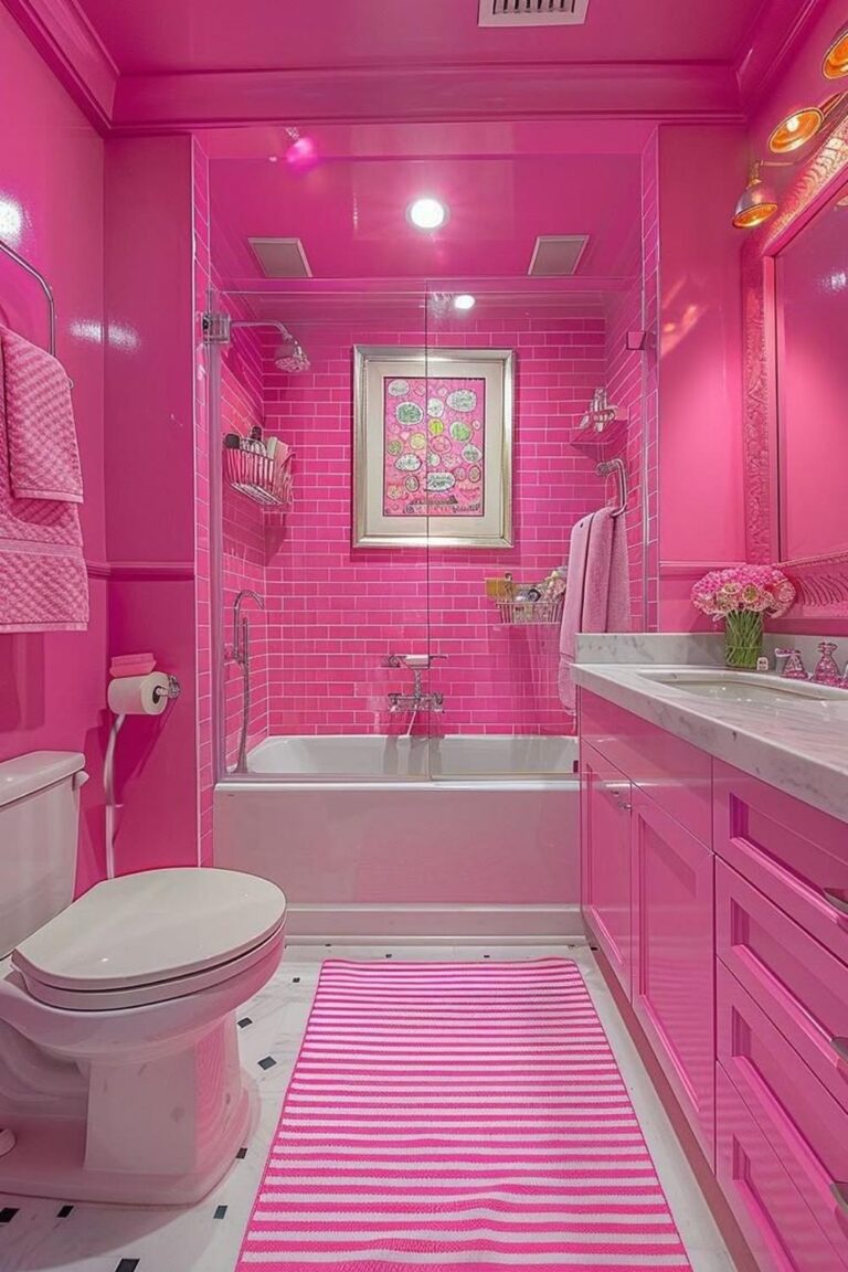 15 Chic Girly Bathroom Ideas to Add a Touch of Femininity