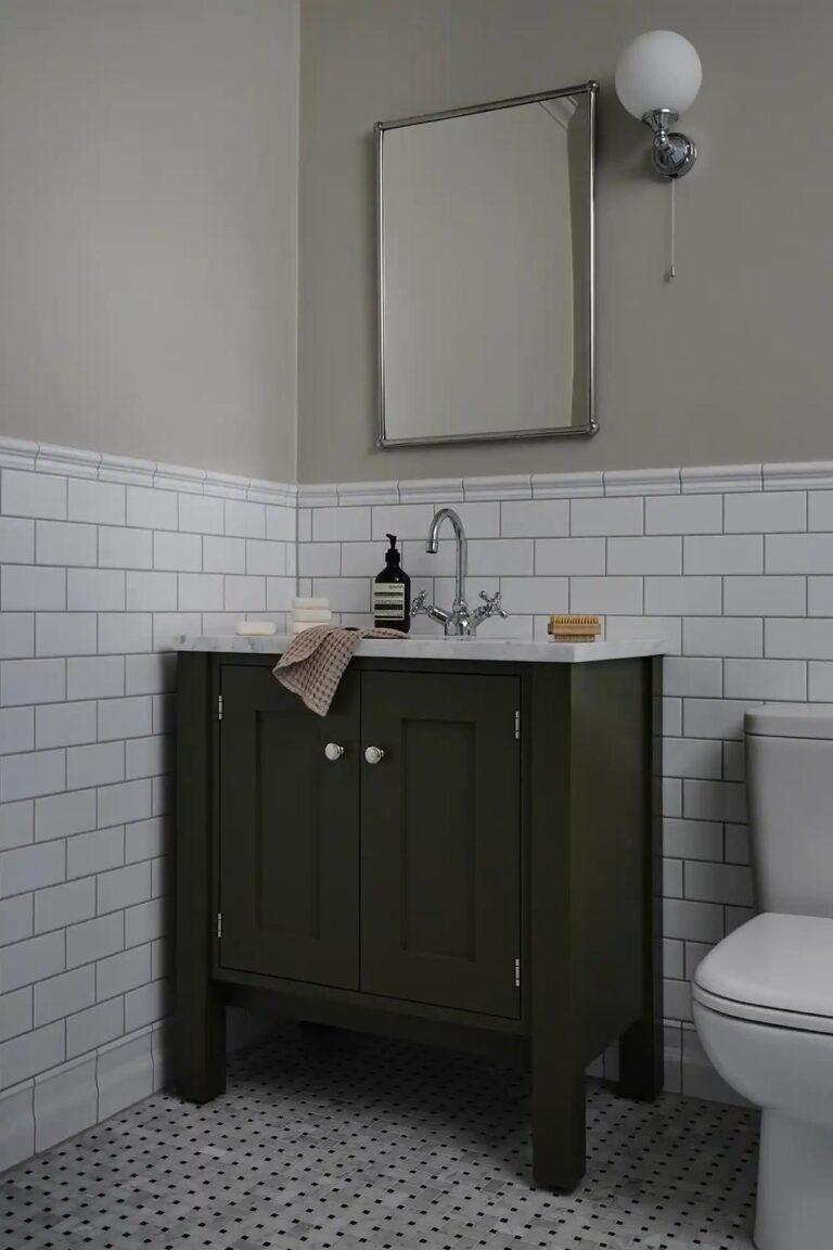 16 Inspiring Half Wall Tile Bathroom Designs You’ll Love