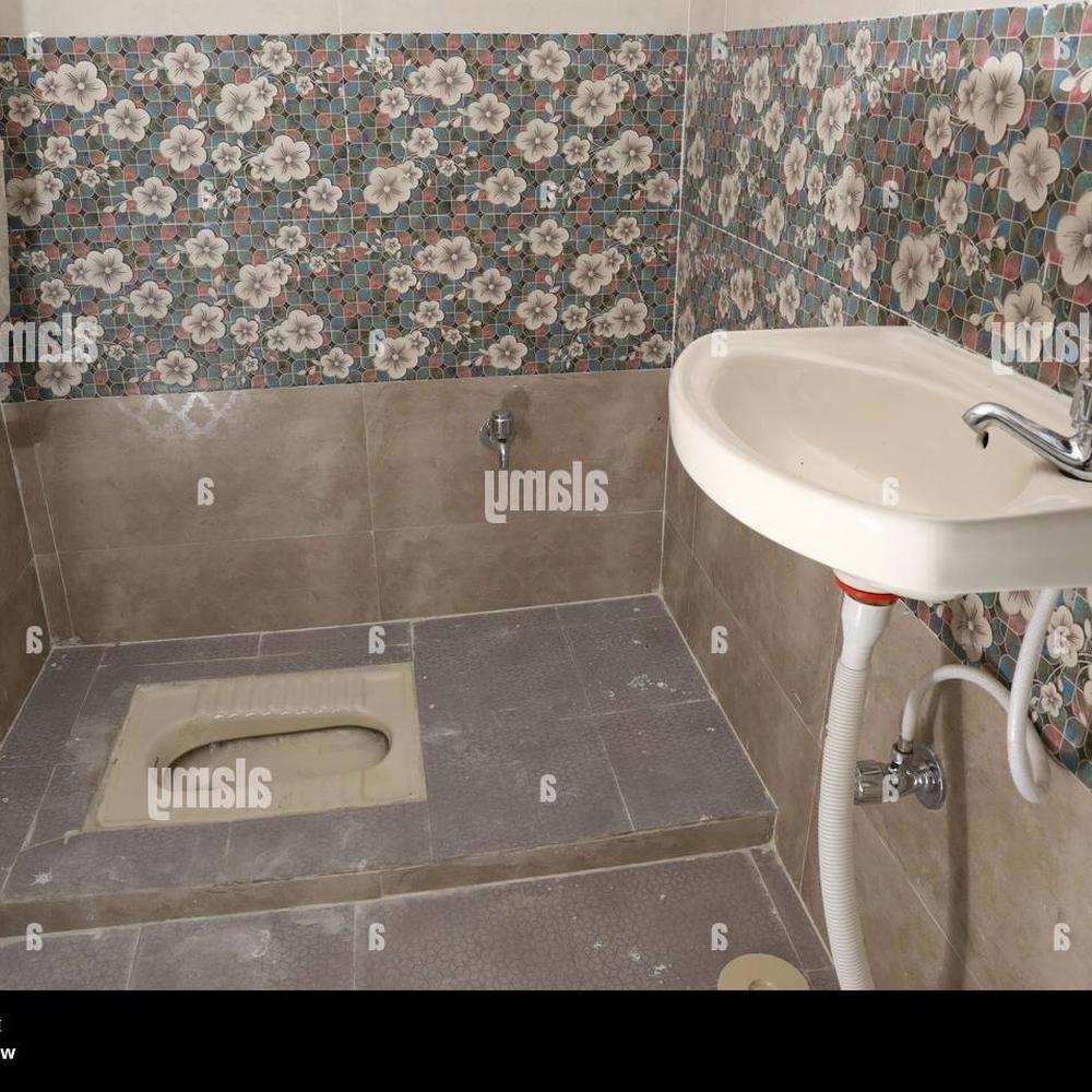 Baño indio tradicional con estilo moderno