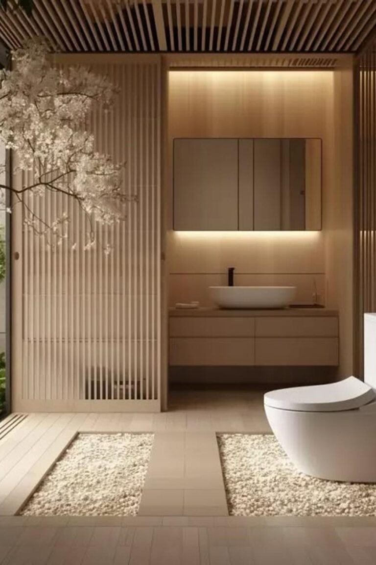 15 Inspiring Japandi Bathroom Designs for a Serene Retreat