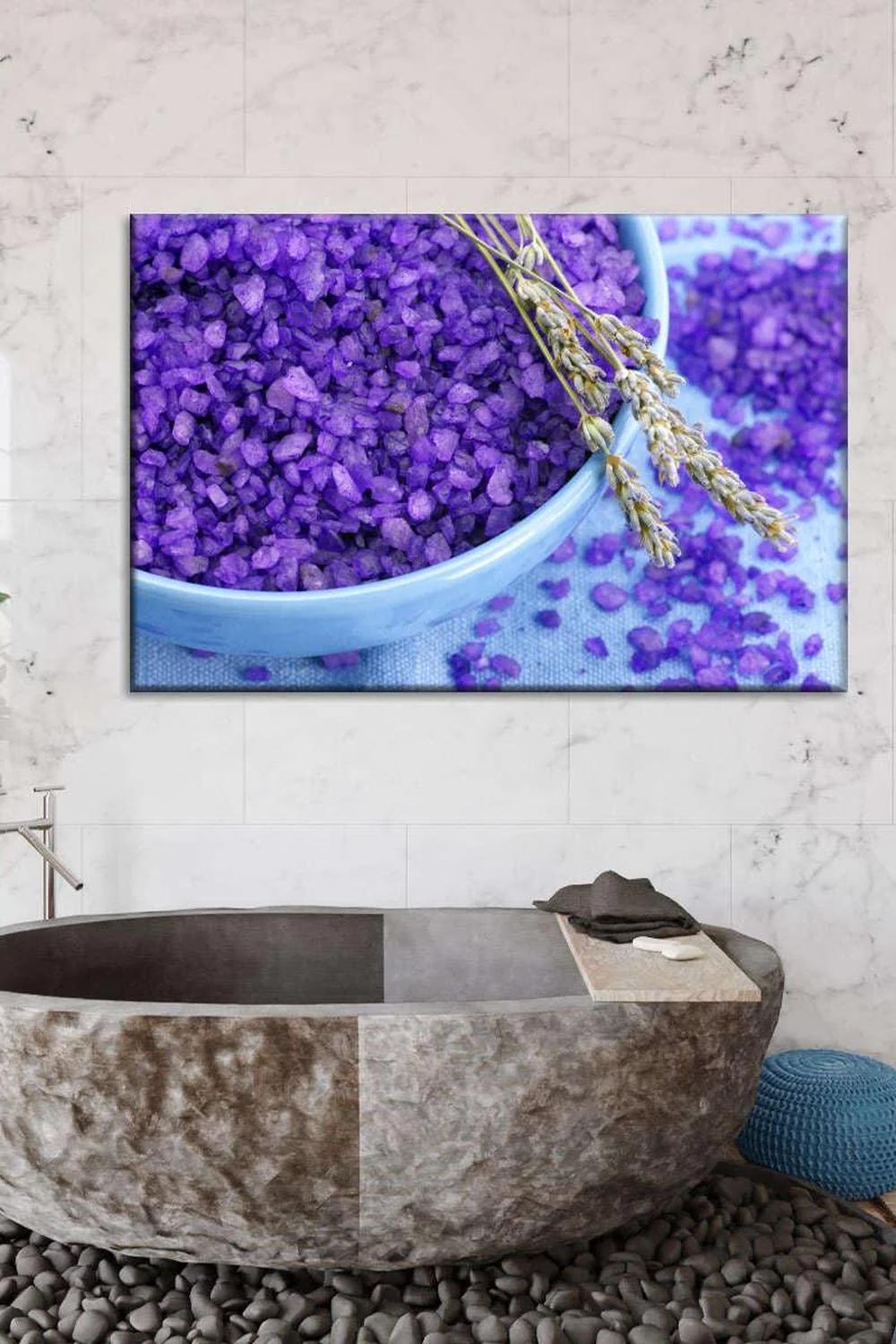 Baño lujoso y natural con enfoque en el bienestar