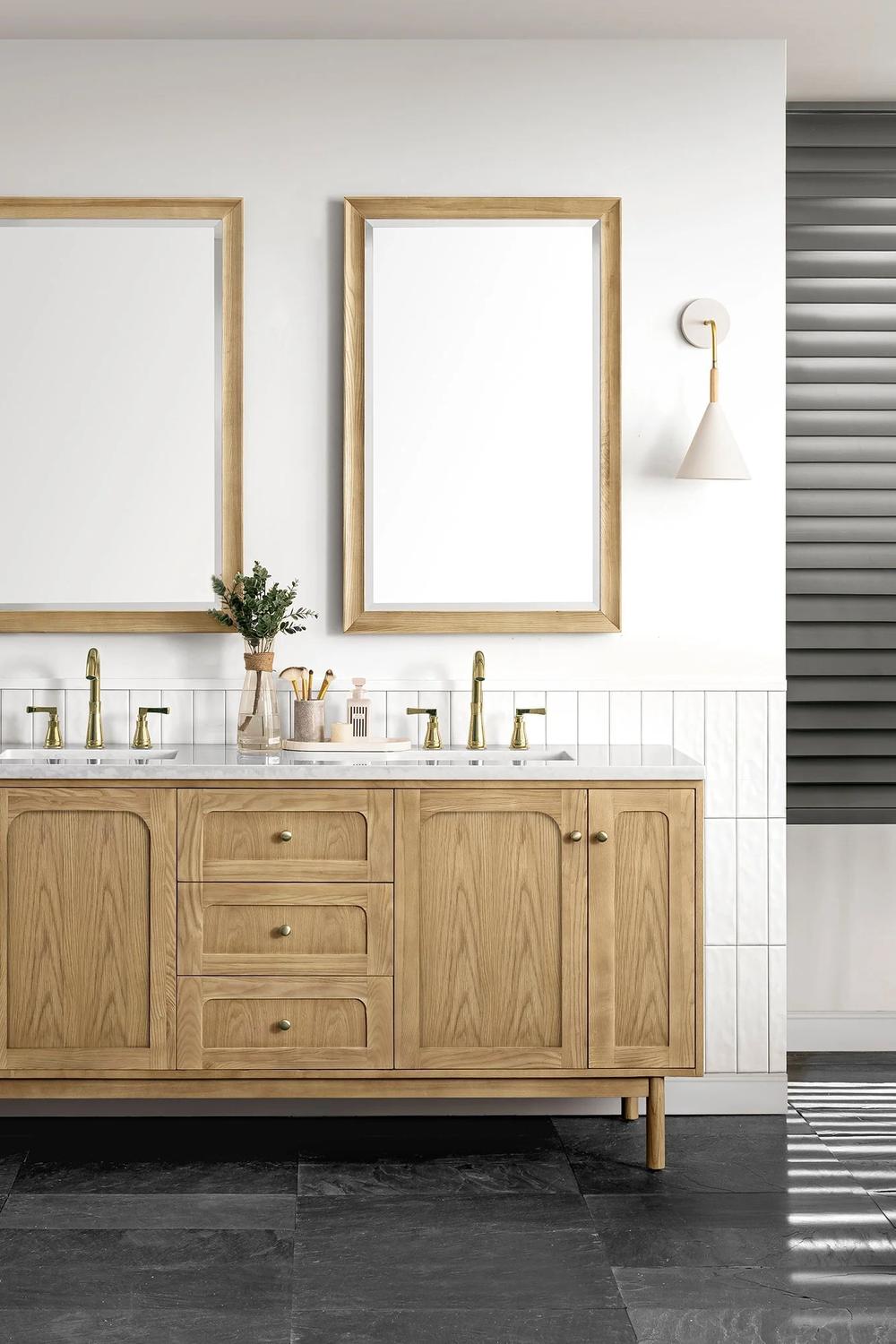 27 Light Wood Bathroom Vanity Designs to Brighten Your Space