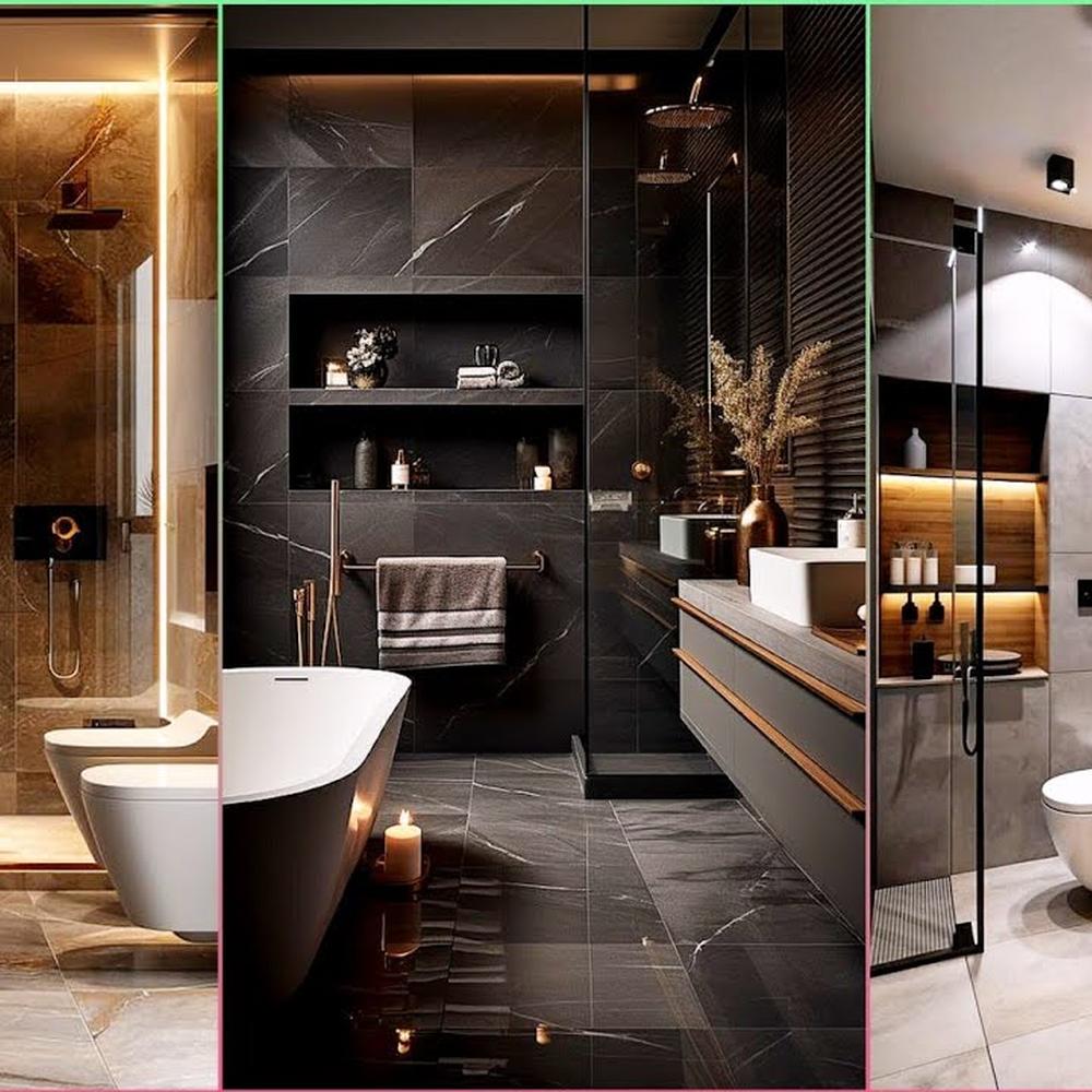 Variedad de diseños modernos para tu baño