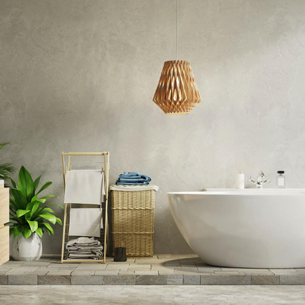 Baño moderno zen con diseño sereno y funcionalidad