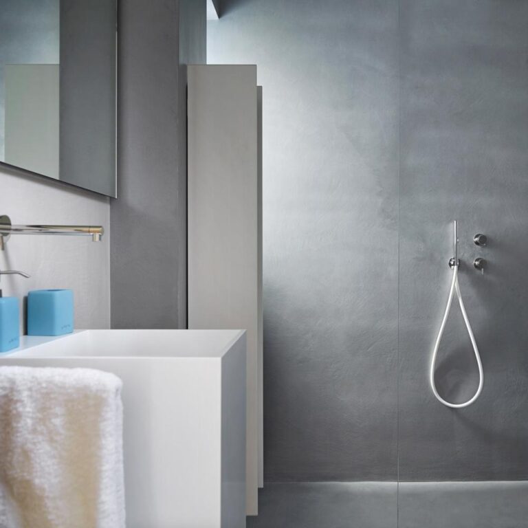 22 No Tile Bathroom Inspirations You’ll Love