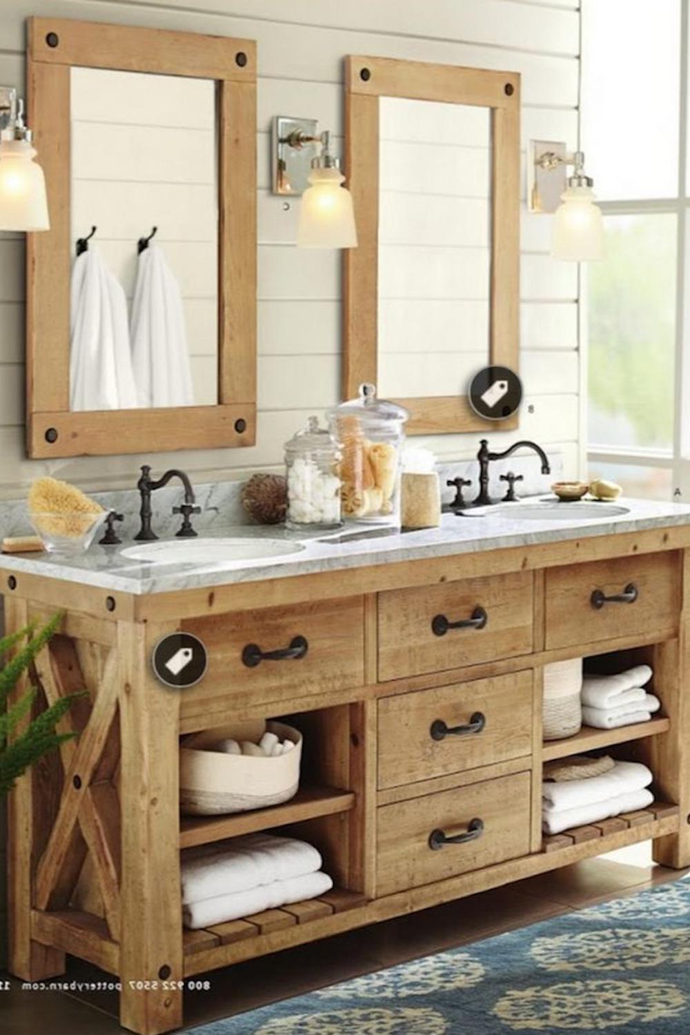 Baño que acierta con su estilo.