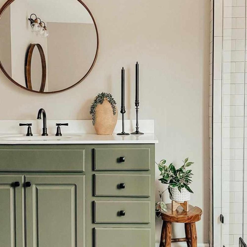 26 Inspiring Sage Green Bathroom Vanity Designs to Refresh Your Space