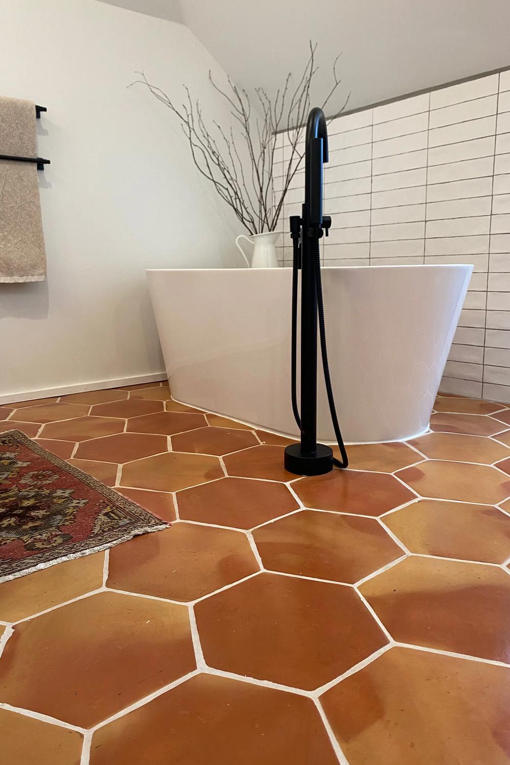 Warm Hexagon Patterns for Cozy Charm