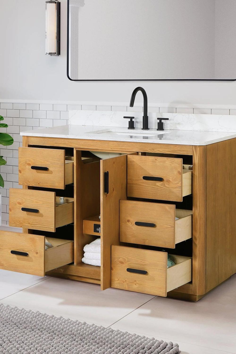 Un diseño único que se destaca en cualquier baño