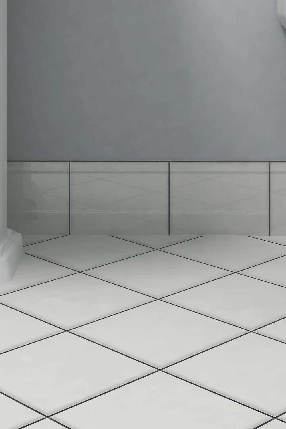 Diseño moderno con azulejos de cerámica glossy