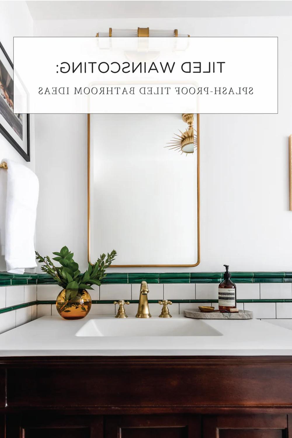 18 Tile Wainscoting Bathroom Ideas You’ll Love