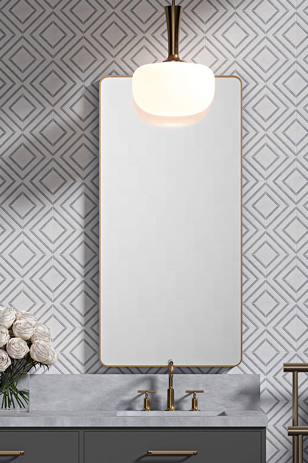 Elegancia en tonos grises con detalles dorados